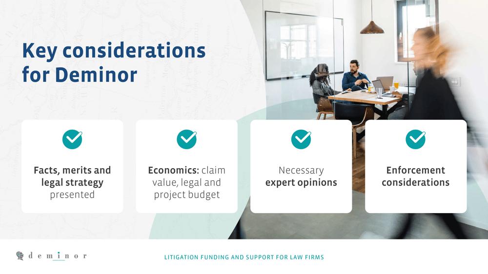 What types of proceedings do litigation funders fund?