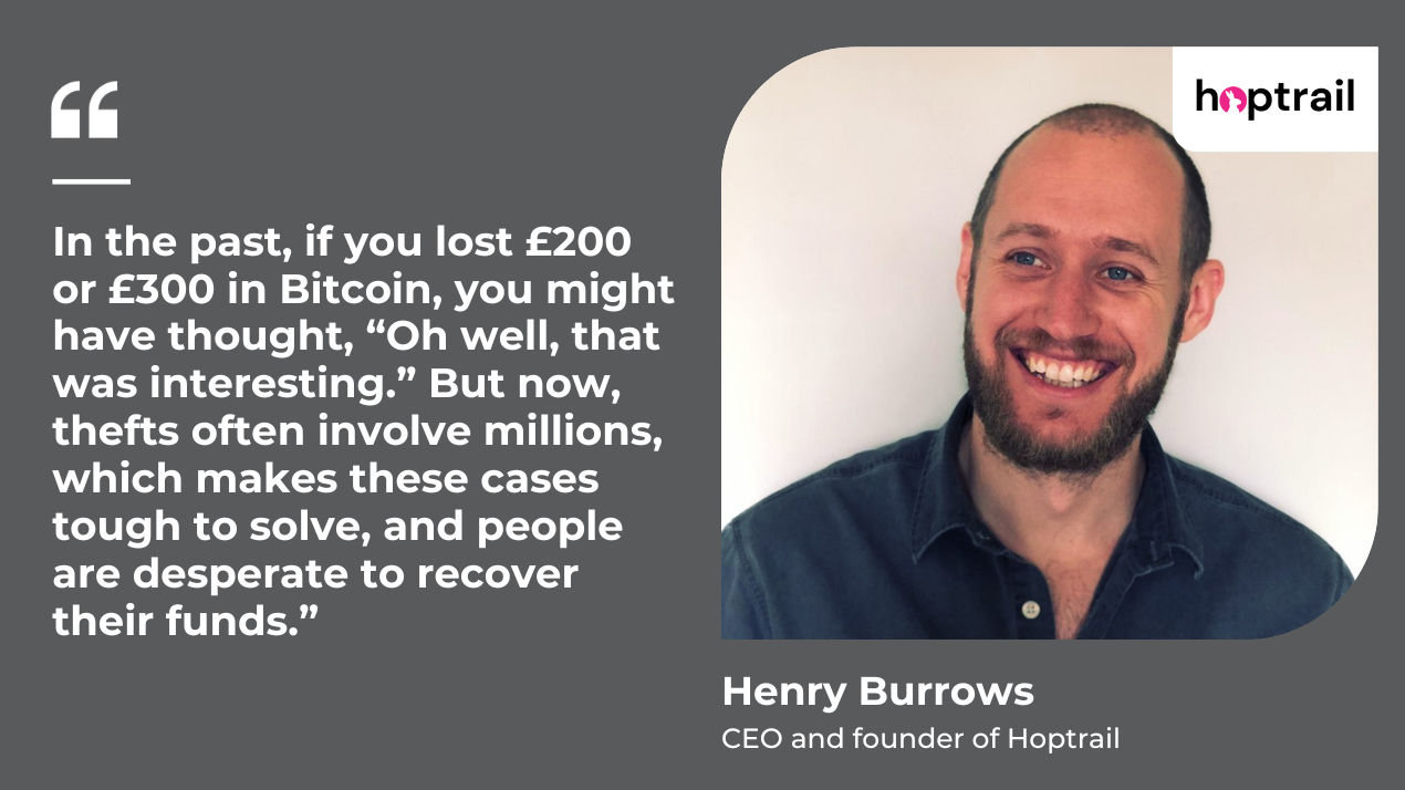 Crypto Asset Recovery: Tracing Wealth and Blockchain Analytics | Henry Burrows