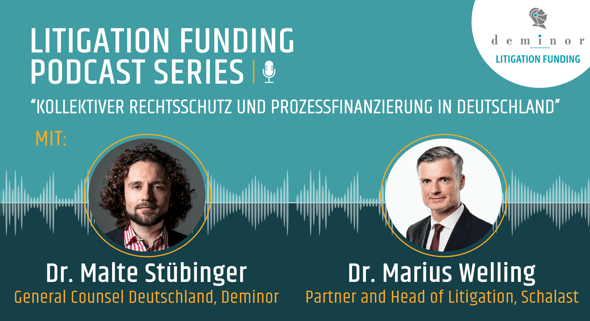 Collective Legal Protection and Litigation Funding in Germany with Dr. Marius Welling (DE)